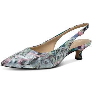 MARCO TOZZI Damen Pumps Synthetik weiches Feel Me Fußbett weiches Innenfutter Elegante, grün (Green Multi), 39 EU MARCO TOZZI Damen Pumps Synthetik weiches Feel Me Fußbett weiches Innenfutter Elegante, grün (Green Multi), 39 EU