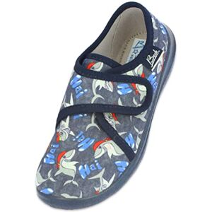 Beck Jungen haai Hausschuh, Blau, 35 EU Beck Jungen haai Hausschuh, Blau, 35 EU