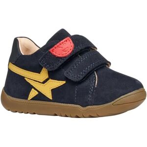Geox Baby B MACCHIA Boy First Steps Navy/Ochre 24_EU Geox Baby B MACCHIA Boy First Steps Navy/Ochre 24_EU