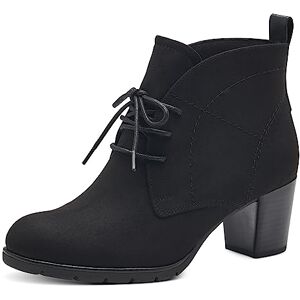 MARCO TOZZI Damen Stiefeletten mit Absatz zum Schnüren Vegan, Schwarz (Black), 38 EU MARCO TOZZI Damen Stiefeletten mit Absatz zum Schnüren Vegan, Schwarz (Black), 38 EU