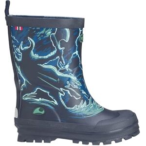 Viking Unisex Kinder Jolly Print Gummistiefel, Navy/Bluegreen, 30 EU Viking Unisex Kinder Jolly Print Gummistiefel, Navy/Bluegreen, 30 EU