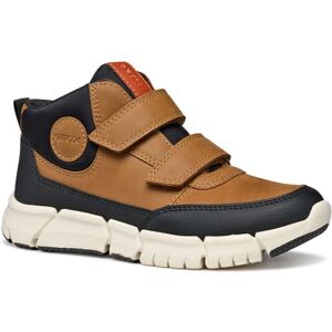 Geox JUNIOR J FLEXYPER BOY ANKLE BOOTS LT BROWN 37_EU Geox JUNIOR J FLEXYPER BOY ANKLE BOOTS LT BROWN 37_EU
