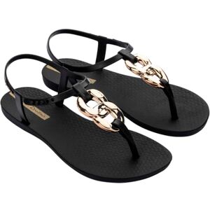Ipanema CLASS CONNECT II FEM SANDAL BC837 BLACK BLACK GOLD 38 Ipanema CLASS CONNECT II FEM SANDAL BC837 BLACK BLACK GOLD 38