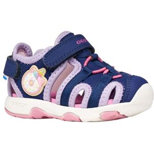Geox BABY GIRL B SANDAL MULTY GIRL SANDALS NAVY/LILAC 24_EU Geox BABY GIRL B SANDAL MULTY GIRL SANDALS NAVY/LILAC 24_EU