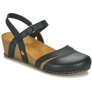 ART 1931 I Live, Sandalen mit Keilabsatz für Damen, Nappa, Schwarz, 37 EU ART 1931 I Live, Sandalen mit Keilabsatz für Damen, Nappa, Schwarz, 37 EU