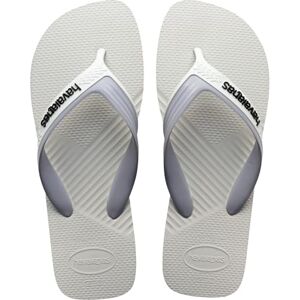 Havaianas Dual Herren FlipFlop White/Ice Grey 43 EU Havaianas Dual Herren FlipFlop White/Ice Grey 43 EU