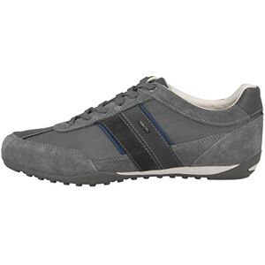 Geox Herren U Wells C Sneaker, Dk Grey, 39 EU Geox Herren U Wells C Sneaker, Dk Grey, 39 EU