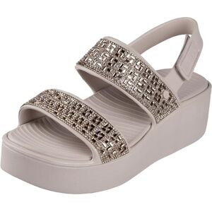 Skechers Damen Platform Sandal Keilsandale, Taupe, 38 EU Skechers Damen Platform Sandal Keilsandale, Taupe, 38 EU