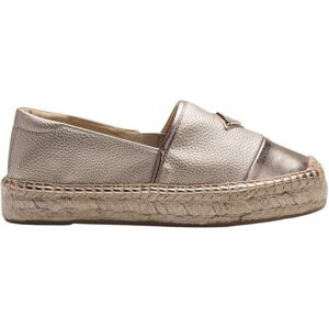 Replay Damen Espadrilles mit Plateau, Platin 045 (Silber), 38 Replay Damen Espadrilles mit Plateau, Platin 045 (Silber), 38