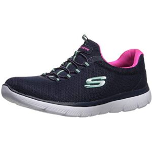 Skechers Damen Summits 12980 Turnschuhe, Navy Mesh / Hot Pink Trim, 39 EU Skechers Damen Summits 12980 Turnschuhe, Navy Mesh / Hot Pink Trim, 39 EU