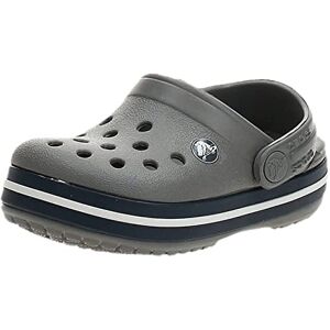 Crocs Unisex Kinder Crocband Clog T Clog, Smoke/Navy, 19/20 EU Crocs Unisex Kinder Crocband Clog T Clog, Smoke/Navy, 19/20 EU