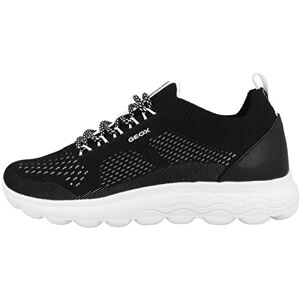 Geox Damen D Spherica Sneakers,Schwarz,37 EU Geox Damen D Spherica Sneakers,Schwarz,37 EU