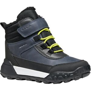 Geox JUNIOR J TREKKYUP BOY B ABX ANKLE BOOTS NAVY/LIME 39_EU Geox JUNIOR J TREKKYUP BOY B ABX ANKLE BOOTS NAVY/LIME 39_EU