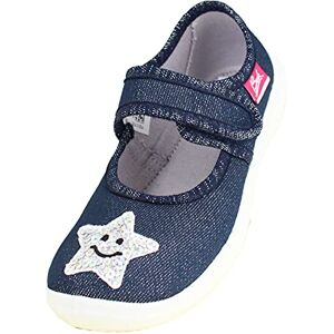 Beck Mädchen Smile Niedrige Hausschuhe, Blau, 34 EU Beck Mädchen Smile Niedrige Hausschuhe, Blau, 34 EU
