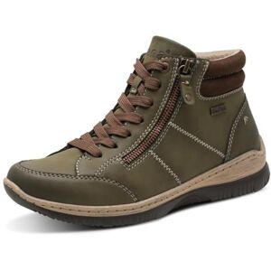 Jana Damen Sneaker hoch mit Reißverschluss Vegan, Grün (Olive), 40 EU Jana Damen Sneaker hoch mit Reißverschluss Vegan, Grün (Olive), 40 EU