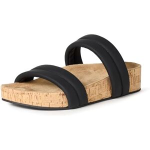 Amazon Essentials Damen Pantoletten Mit Korksohle, Schwarz, 35 EU Amazon Essentials Damen Pantoletten Mit Korksohle, Schwarz, 35 EU