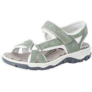 Rieker Damen Sandalen & Flip Flops 68879-52 grün / 52 Gr.38 Rieker Damen Sandalen & Flip Flops 68879-52 grün / 52 Gr.38