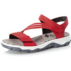 Rieker Damen Sandalen & Flip Flops 68871-33 rot / 33 Gr.40 Rieker Damen Sandalen & Flip Flops 68871-33 rot / 33 Gr.40