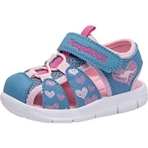 KangaROOS Unisex Kinder K-tiffy Sandale, Rosa Blau, 23 EU KangaROOS Unisex Kinder K-tiffy Sandale, Rosa Blau, 23 EU