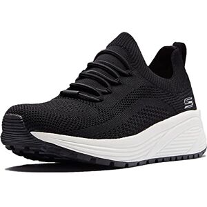 Skechers Damen Bobs Sparrow 2.0 Allegiance Crew Sneaker, Black Engineered Knit, 37 EU Skechers Damen Bobs Sparrow 2.0 Allegiance Crew Sneaker, Black Engineered Knit, 37 EU