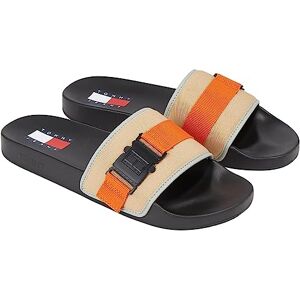 Tommy Jeans Tjm Bucke Pool Slide Schlappen, Herren, Beige (Tawny Sand), 46 Eu Tommy Jeans Tjm Bucke Pool Slide Schlappen, Herren, Beige (Tawny Sand), 46 Eu