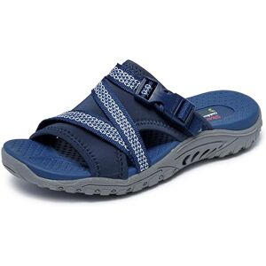 Skechers Damen Reggae Slide Thru-Sandale, Marineblau, 37 EU Skechers Damen Reggae Slide Thru-Sandale, Marineblau, 37 EU