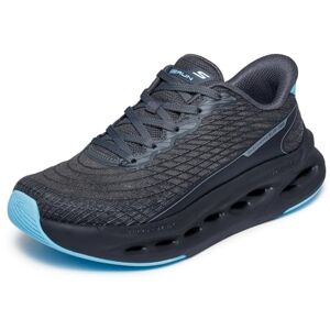 Skechers Damen Max Cushioning Glide-Step Sapphire Slip-InTurnschuhe, Black & Blue Textile/Synthetic, 36 EU Skechers Damen Max Cushioning Glide-Step Sapphire Slip-InTurnschuhe, Black & Blue Textile/Synthetic, 36 EU