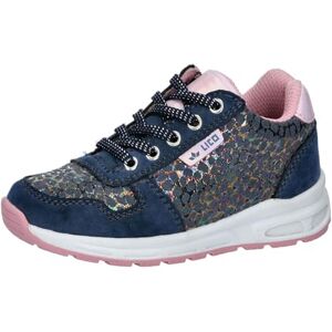 Lico Mädchen Lea Sneaker, Marine Rosa, 35 EU Lico Mädchen Lea Sneaker, Marine Rosa, 35 EU