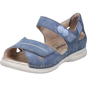 Rieker Damen Sandalen V7474-10 blau Gr. 37 Rieker Damen Sandalen V7474-10 blau Gr. 37
