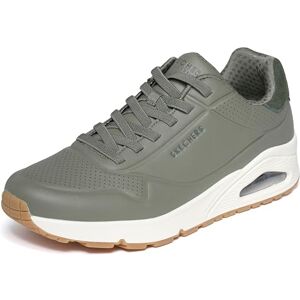 Skechers D'Lites Biggest Fan Fashion Sneaker für Damen, Olive Duraleather Olive Suede, 44 EU Skechers D'Lites Biggest Fan Fashion Sneaker für Damen, Olive Duraleather Olive Suede, 44 EU