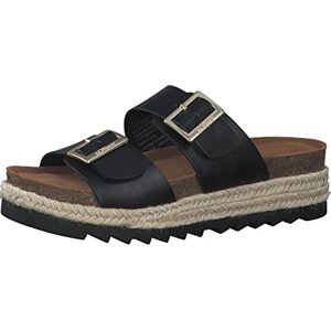 s.Oliver Damen 5-5-27201-28 Schiebe-Sandalen, Schwarz, 37 EU s.Oliver Damen 5-5-27201-28 Schiebe-Sandalen, Schwarz, 37 EU