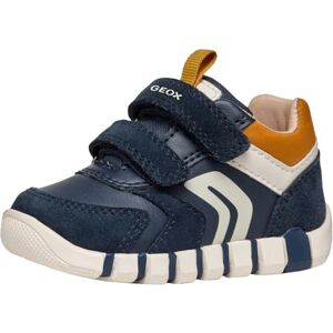 Geox Baby Jungen B Iupidoo Boy D Sneaker, Blau, 23 EU Geox Baby Jungen B Iupidoo Boy D Sneaker, Blau, 23 EU