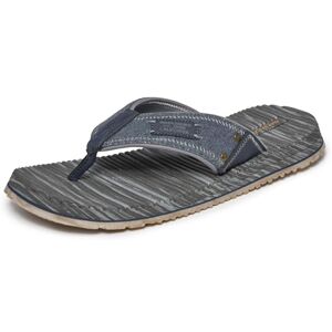 Skechers Mens QUILL Flip Flop, Navy Canvas/Synthetic, 42 EU Skechers Mens QUILL Flip Flop, Navy Canvas/Synthetic, 42 EU