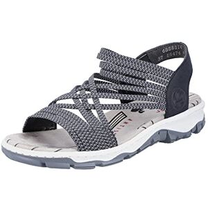 Rieker Damen Sandalen 68888-14 blau Gr. 40 Rieker Damen Sandalen 68888-14 blau Gr. 40