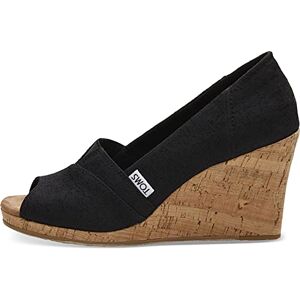 TOMS Damen Classic Wedge Sandalen mit Keilabsatz, Black, 38.5 EU TOMS Damen Classic Wedge Sandalen mit Keilabsatz, Black, 38.5 EU