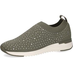 CAPRICE Damen Slip On Sneaker ohne Schnüren zum Schlupfen, Grün (Cactus Knit), 39 EU CAPRICE Damen Slip On Sneaker ohne Schnüren zum Schlupfen, Grün (Cactus Knit), 39 EU