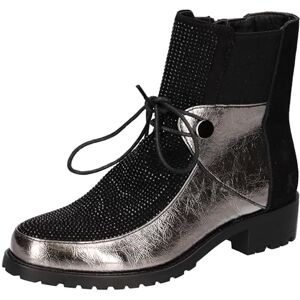 2Go Fashion Damen 8240-501 Mode-Stiefel, schwarz/Silber, 38 EU 2Go Fashion Damen 8240-501 Mode-Stiefel, schwarz/Silber, 38 EU