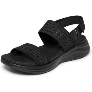 Skechers Damen Ultra Flex 3.0 Sandal Flat, Schwarz, 39 EU Skechers Damen Ultra Flex 3.0 Sandal Flat, Schwarz, 39 EU