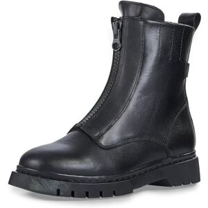 Tamaris Damen Stiefelette Leder Blockabsatz Wechselfußbett; BLACK, EU 37 Tamaris Damen Stiefelette Leder Blockabsatz Wechselfußbett; BLACK, EU 37