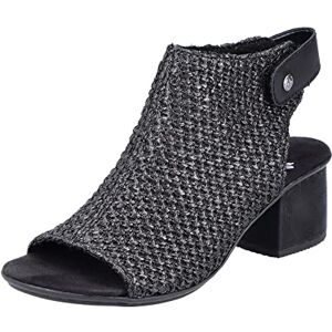 Rieker Damen Sandalen 64670-00 schwarz Gr. 37 Rieker Damen Sandalen 64670-00 schwarz Gr. 37