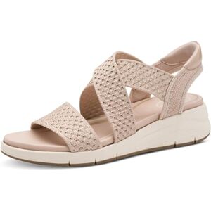 Tamaris Comfort Damen Sandalen flach zum Schlupfen Vegan, Rosa (Rose), 40 EU Tamaris Comfort Damen Sandalen flach zum Schlupfen Vegan, Rosa (Rose), 40 EU