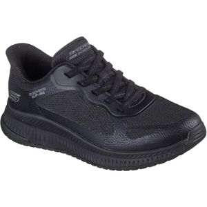 Skechers Damen-Slip-Ins: Bobs Squad 4 Staple LookSneaker, schwarz (Netzstoff), 36 EU Skechers Damen-Slip-Ins: Bobs Squad 4 Staple LookSneaker, schwarz (Netzstoff), 36 EU