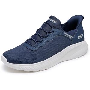Skechers Herren Hands-Free Slip-In Bobs Squad Chaos Daily Hype Sneaker, Navy Knit, 41.5 EU Skechers Herren Hands-Free Slip-In Bobs Squad Chaos Daily Hype Sneaker, Navy Knit, 41.5 EU