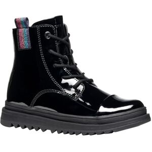Geox JUNIOR J GILLYJAW GIRL ANKLE BOOTS BLACK/MULTICOLOR 38_EU Geox JUNIOR J GILLYJAW GIRL ANKLE BOOTS BLACK/MULTICOLOR 38_EU