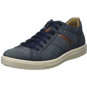 Jomos Herren Rallye Sneaker, Nachtblau Cognac, 45 EU Weit Jomos Herren Rallye Sneaker, Nachtblau Cognac, 45 EU Weit