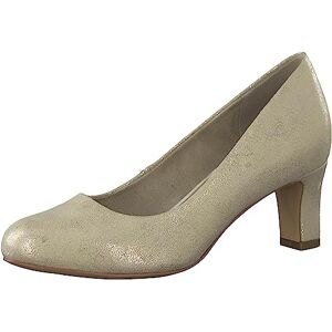 Jana Damen Pumps Kleiner Absatz Vegan, Gold (Gold Met Str), 38 EU Jana Damen Pumps Kleiner Absatz Vegan, Gold (Gold Met Str), 38 EU