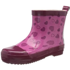 Playshoes Naturkautschuk Halbschaft Herzchen, Mädchen Gummistiefel, Pink (Pink 18), 19 EU (3 Child UK) Playshoes Naturkautschuk Halbschaft Herzchen, Mädchen Gummistiefel, Pink (Pink 18), 19 EU (3 Child UK)