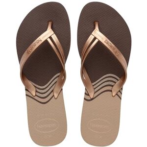 Havaianas Elegance Print Damen FlipFlop Dark Brown 33 EU Havaianas Elegance Print Damen FlipFlop Dark Brown 33 EU
