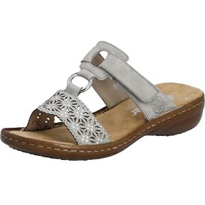 Rieker Damen Pantoletten 60871-40 beige Gr. 39 Rieker Damen Pantoletten 60871-40 beige Gr. 39