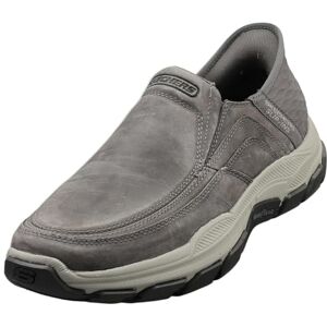Skechers Men's Respected-Holmgren Slip-in Loafer, Charcoal, 7 Skechers Men's Respected-Holmgren Slip-in Loafer, Charcoal, 7